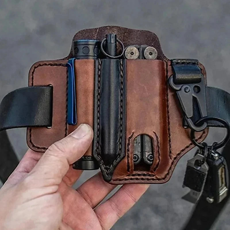 Universal Multitool Leather Carry Sheath