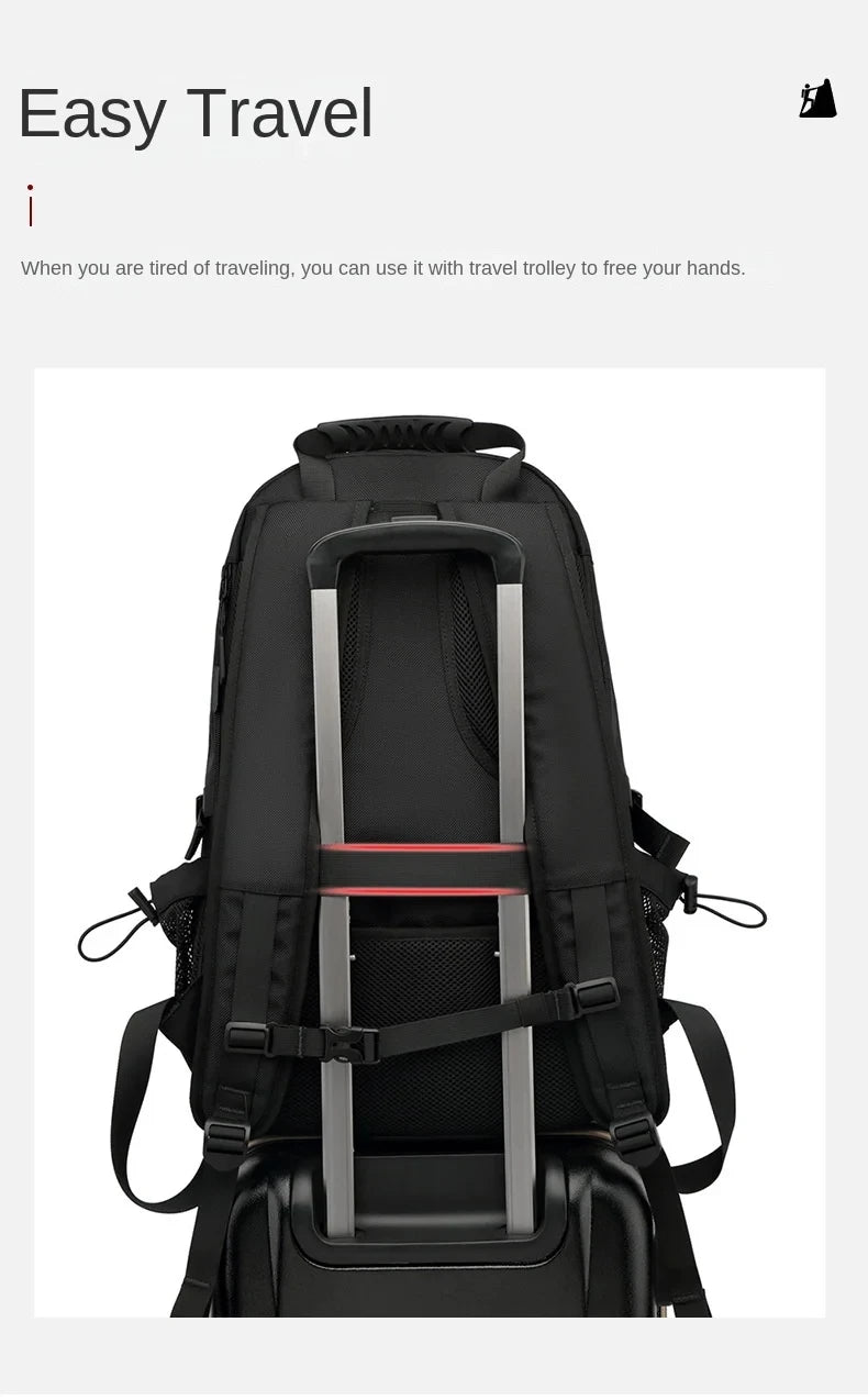 50L Waterproof Multi-Purpose Travel Backpack