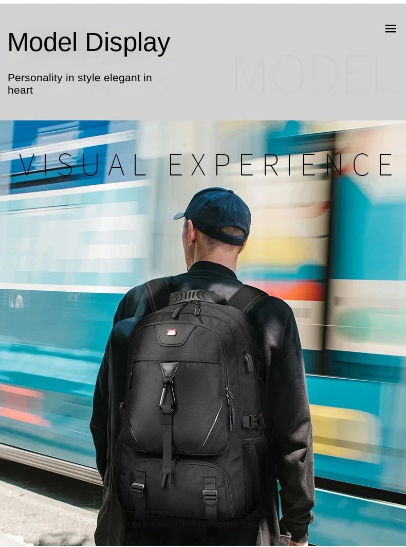 50L Waterproof Multi-Purpose Travel Backpack