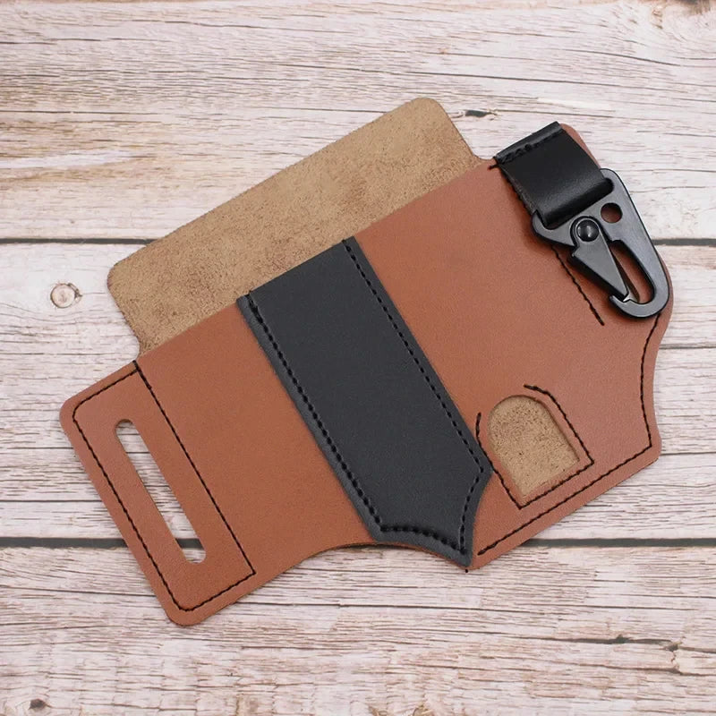 Universal Multitool Leather Carry Sheath