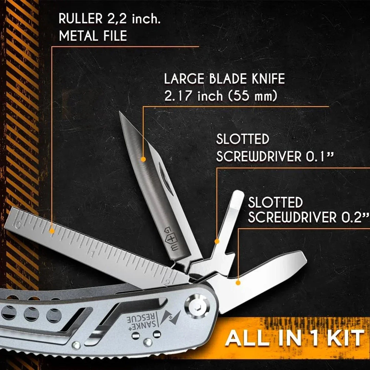 Pro TechKit Utility Multi-Tool