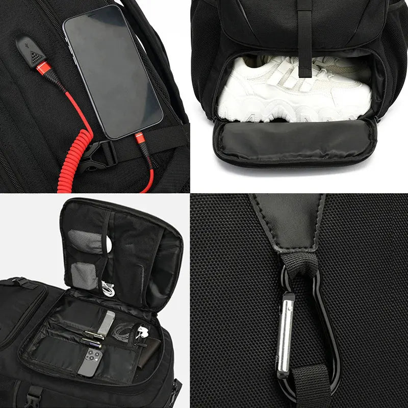 50L Waterproof Multi-Purpose Travel Backpack