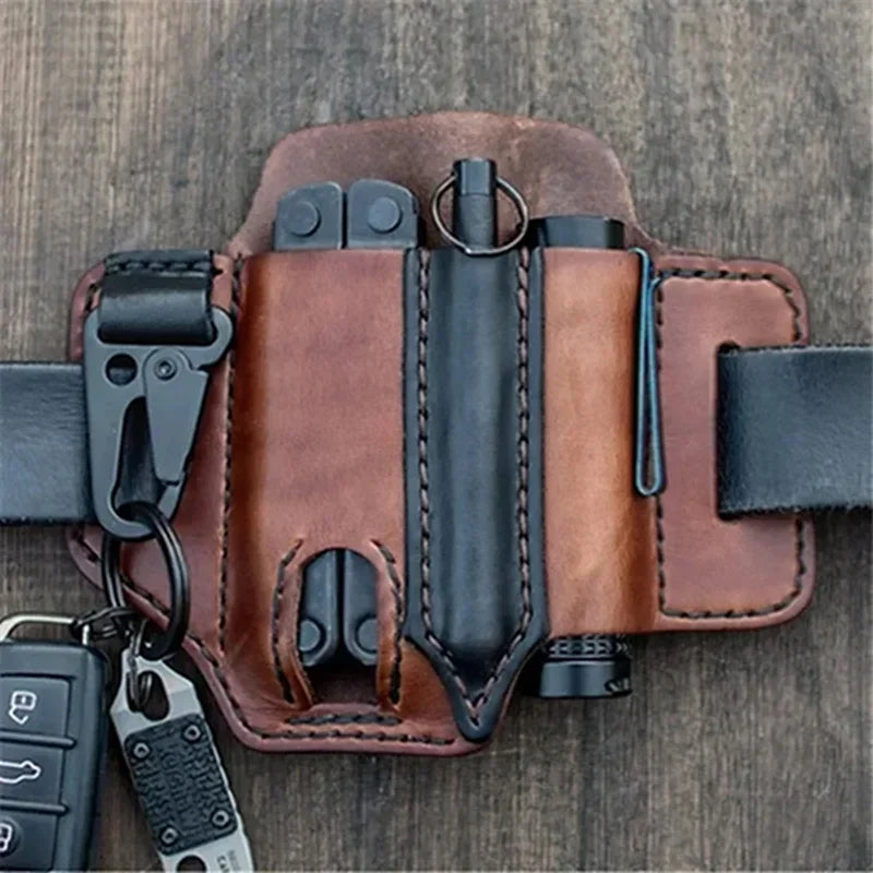 Universal Multitool Leather Carry Sheath