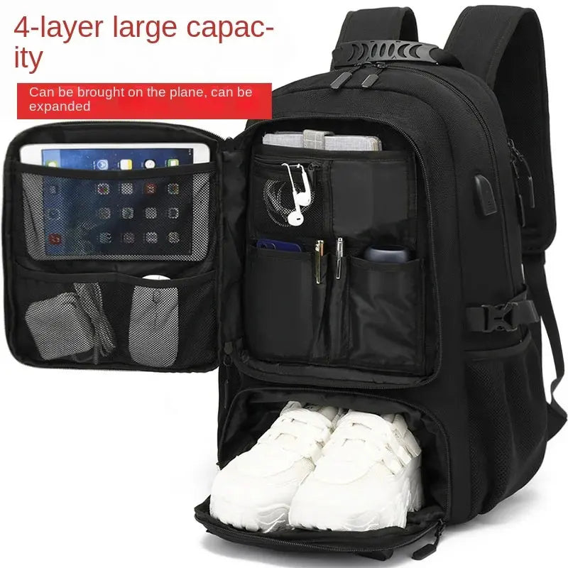 50L Waterproof Multi-Purpose Travel Backpack