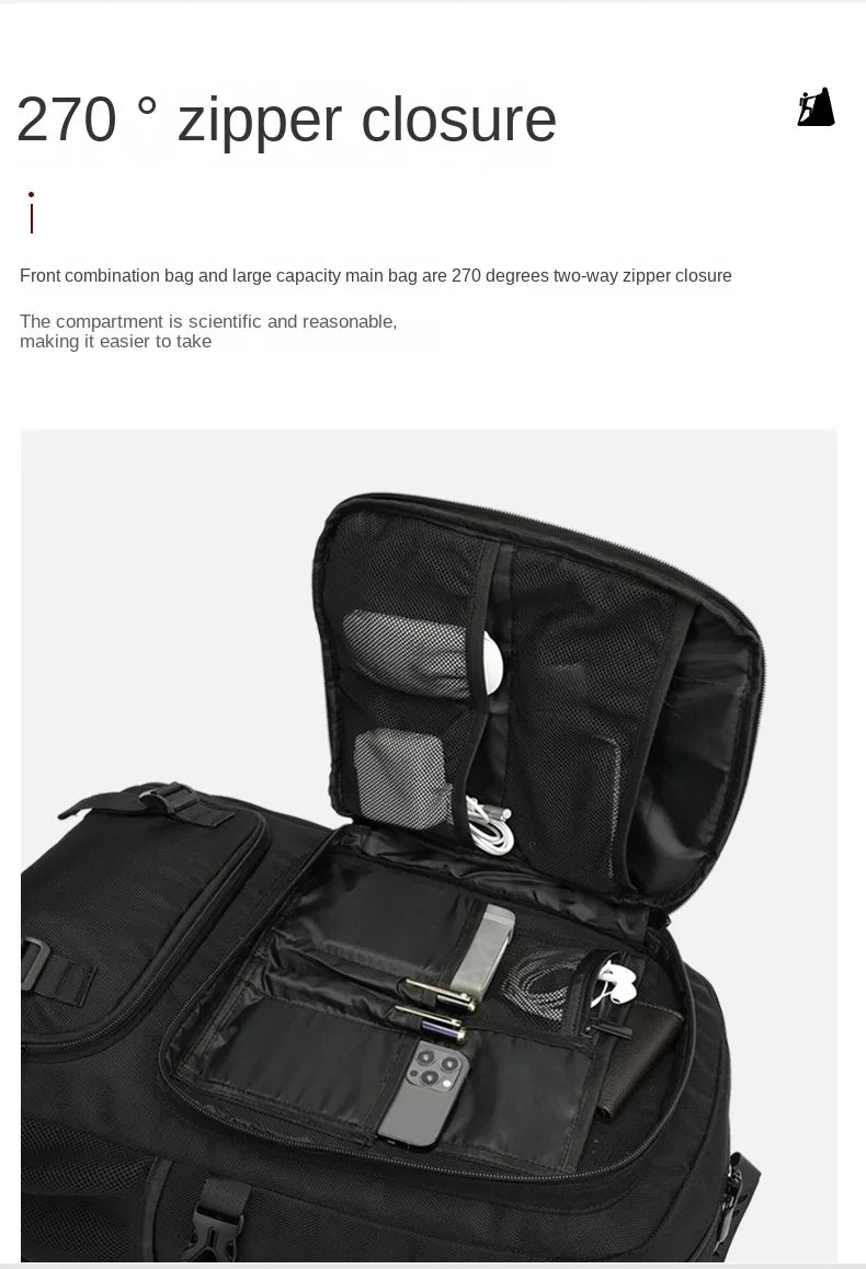 50L Waterproof Multi-Purpose Travel Backpack