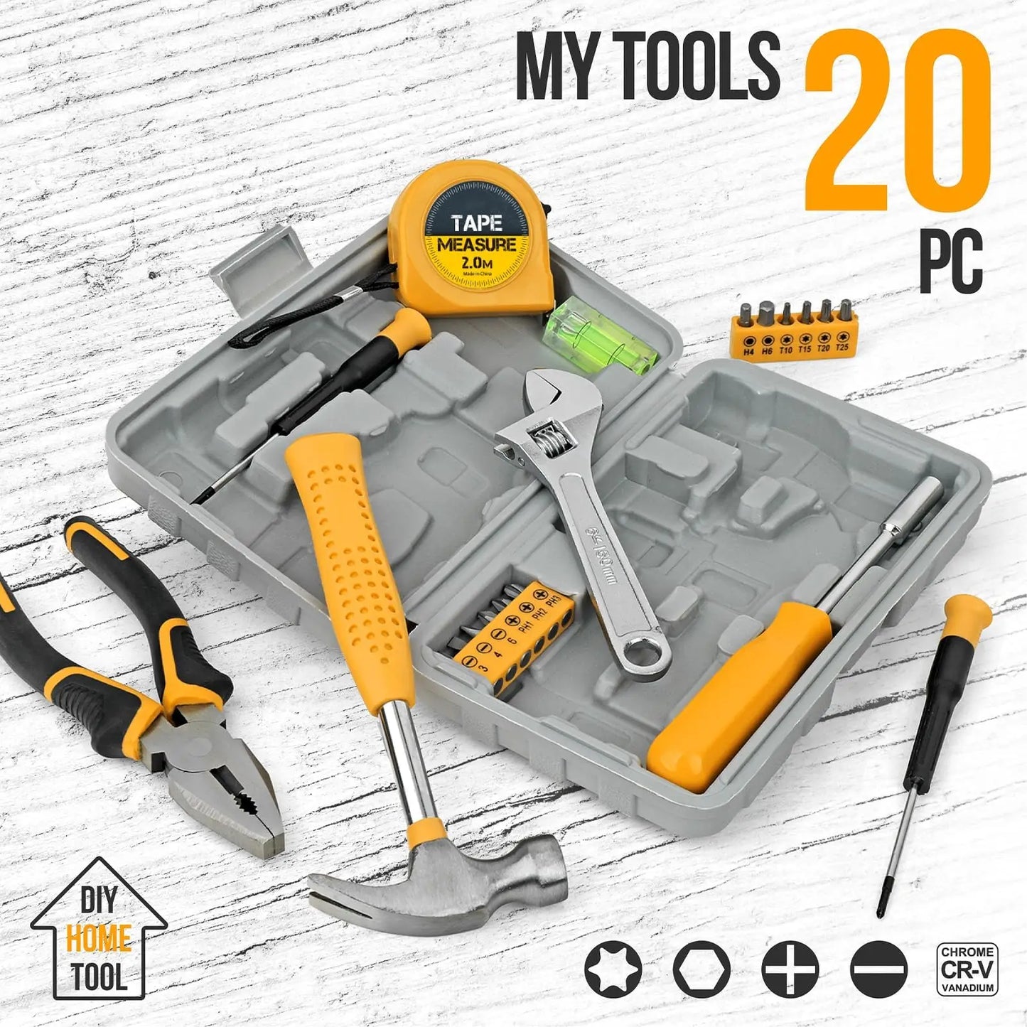Essential 20-Piece Technical Toolkit
