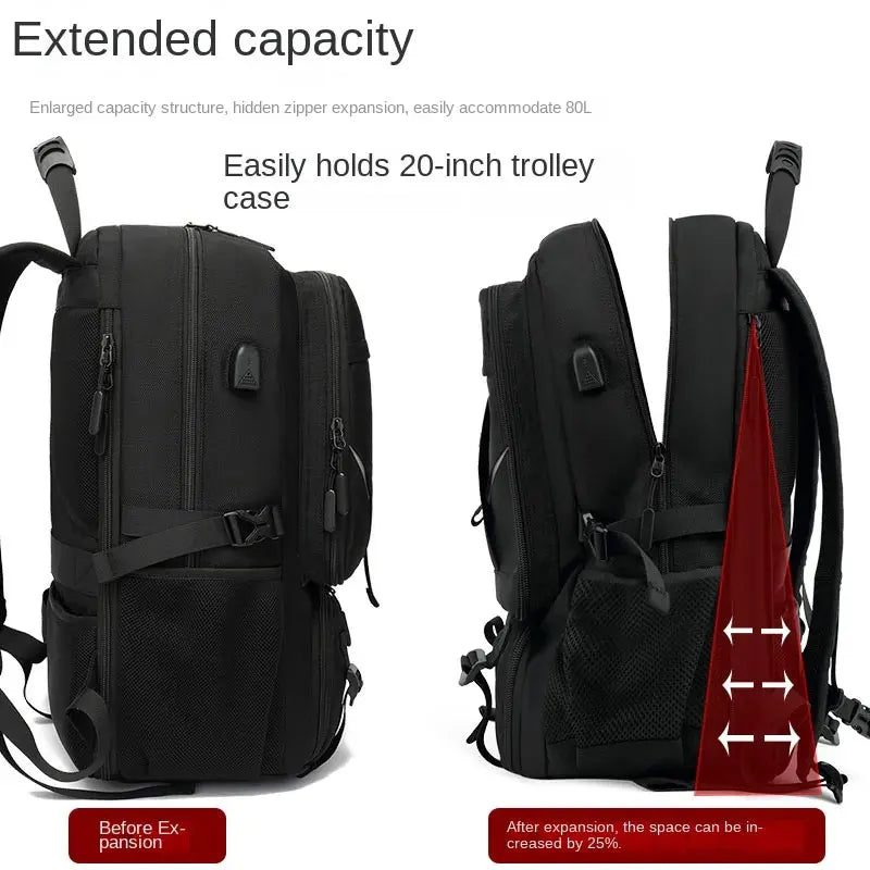 50L Waterproof Multi-Purpose Travel Backpack