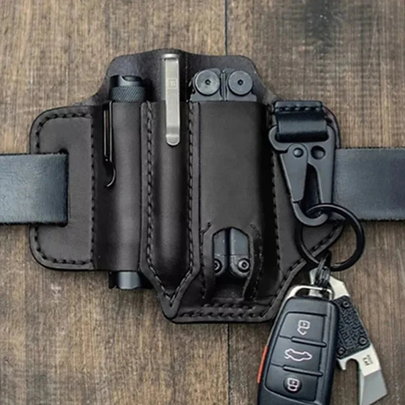 Universal Multitool Leather Carry Sheath