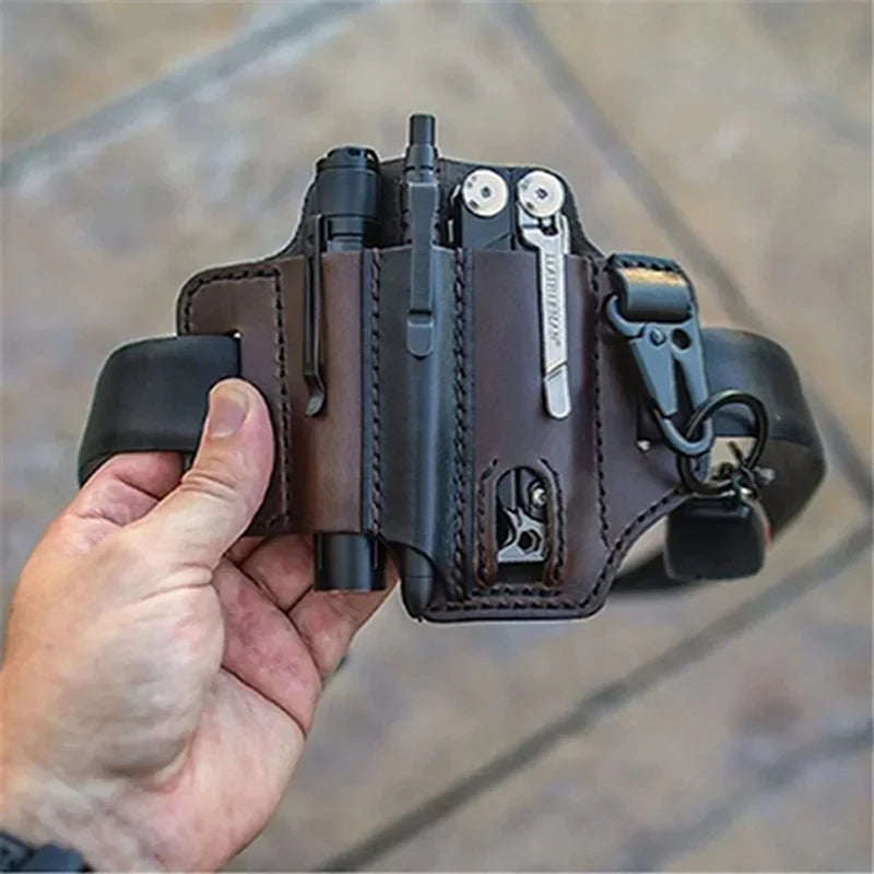 Universal Multitool Leather Carry Sheath